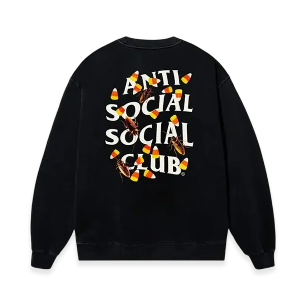 ANTI SOCIAL SOCIAL CLUB Candy Crewneck "Black"