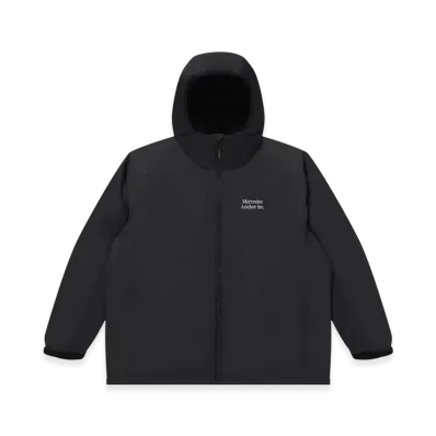 Mercedes Anchor inc. 700FP Hooded Down Jacket "Black"