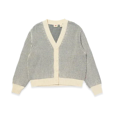 Levi's Snowflake Cardigan "White"