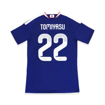 adidas Soccer Japan 2026 Home Replica Jersey #22 Takehiro Tomiyasu "Japan Blue/Ash Blue"
