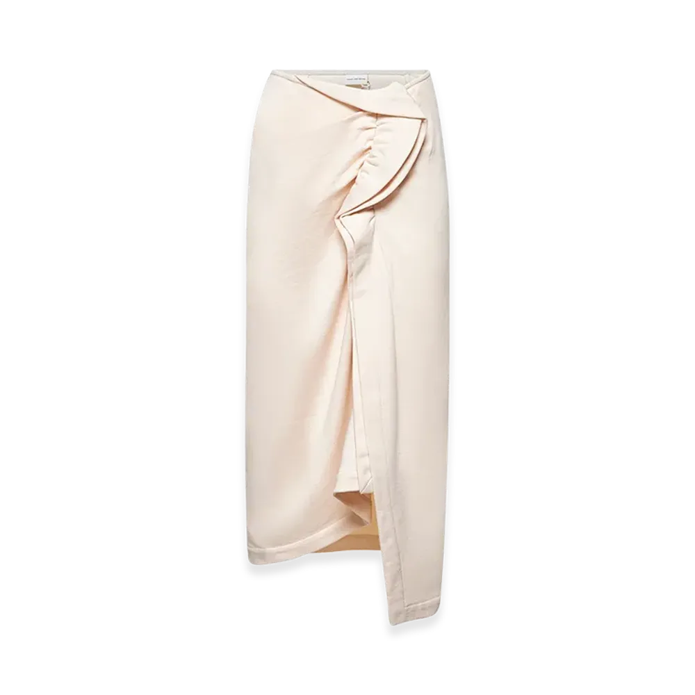 DRIES VAN NOTEN Women's Skirts "Beige/White"