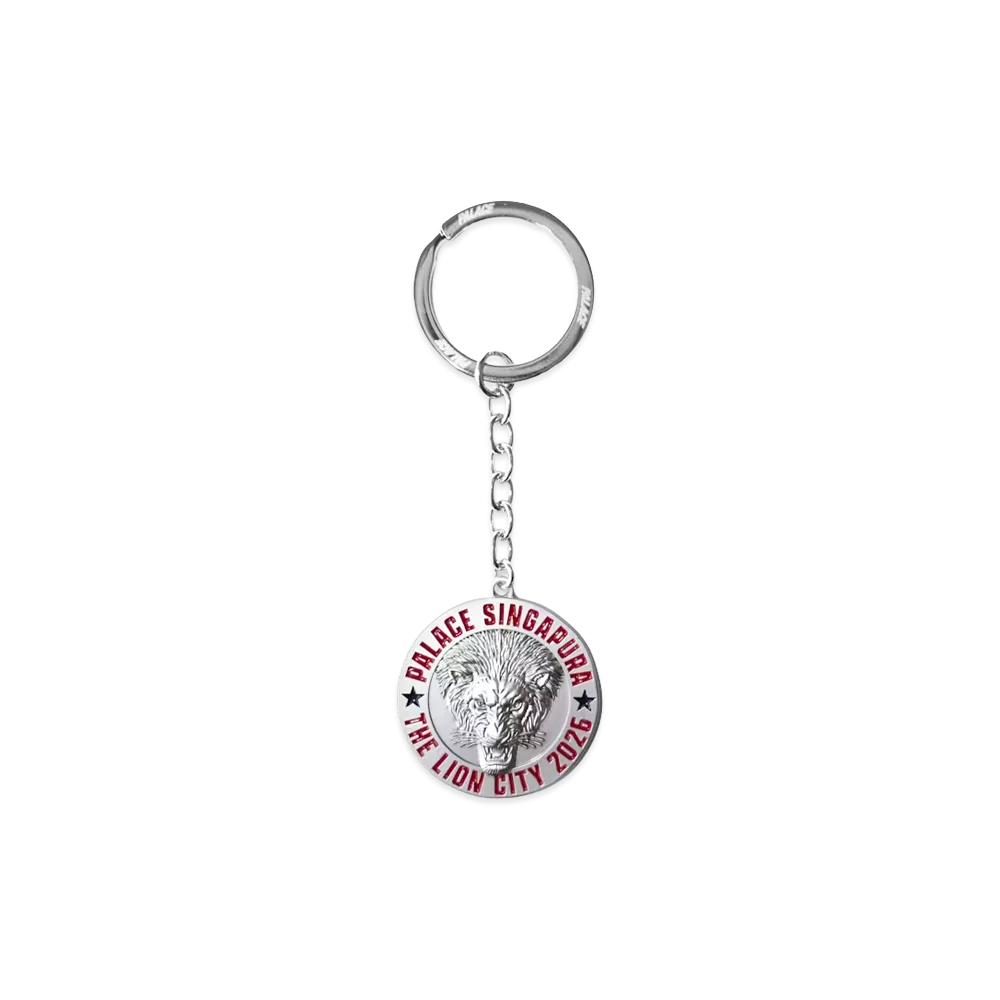 PALACE SINGAPORE Keyring "Silver"