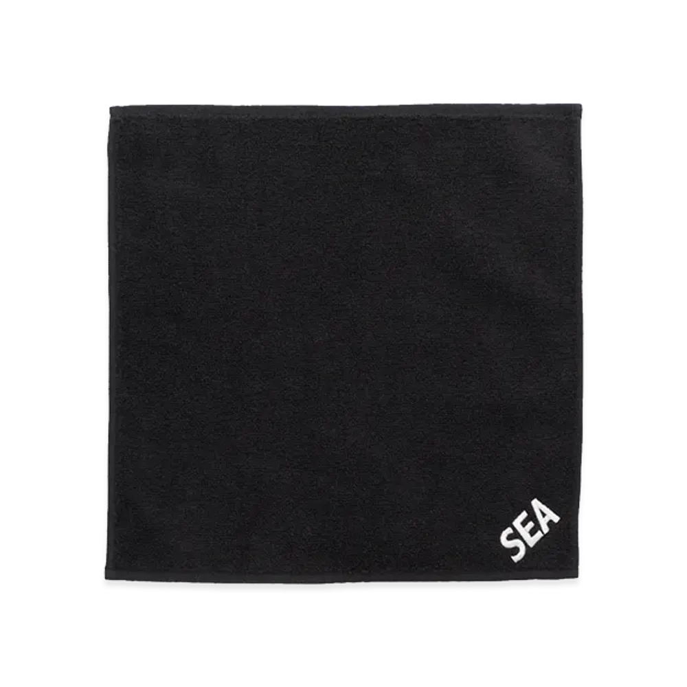 WIND AND SEA Hand Towel "Black"