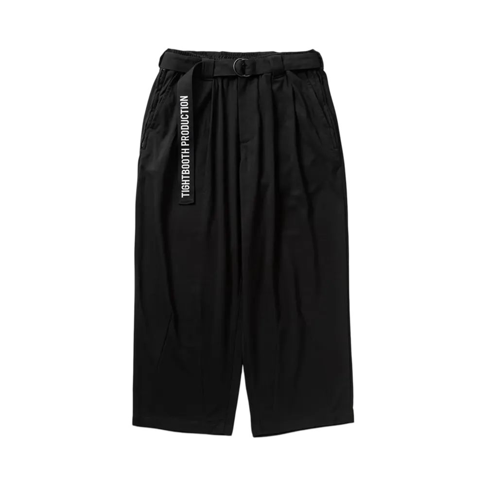 TIGHTBOOTH Baggy Slacks "Black"