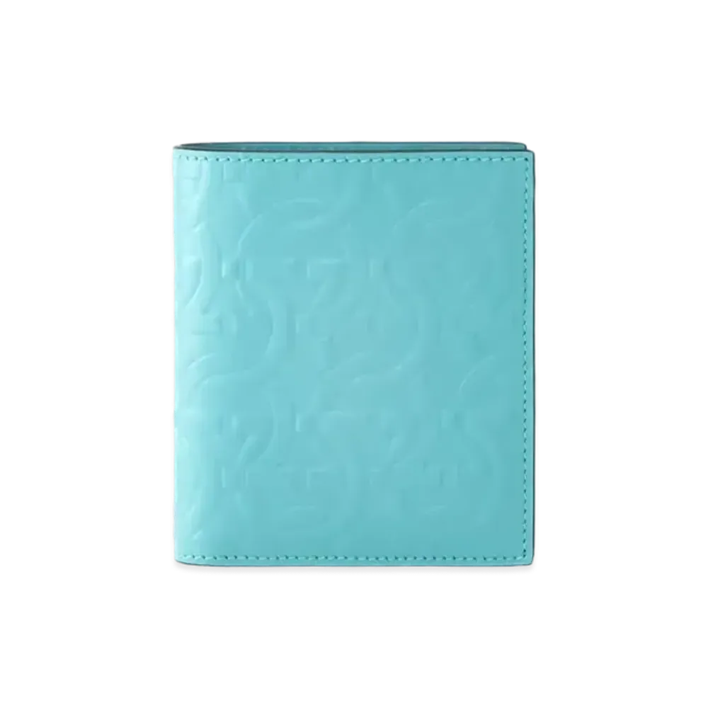 Salvatore Ferragamo Bi-Fold Wallet "Tyrone Turquoise/Black"
