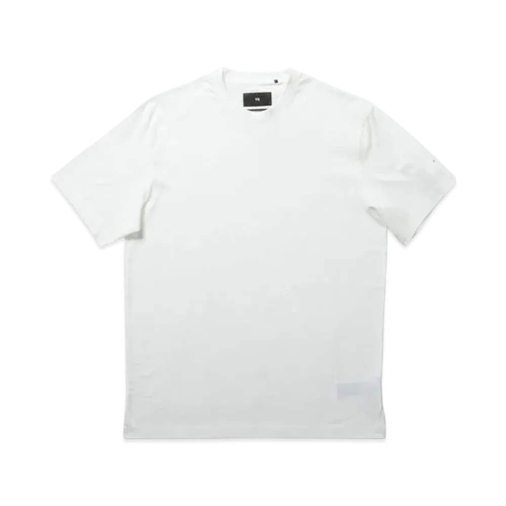 Y-3 Relaxed Loose Fit Short Sleeve Tee "White"