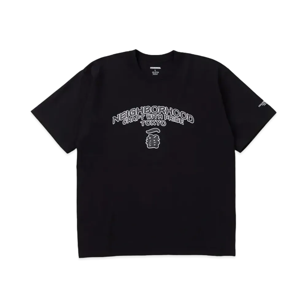 NEIGHBORHOOD NH 231 Spot . Tee SS-11 "Black"