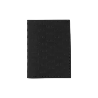 Kith Kithmas Monogram Bi-Fold Wallet "Black"