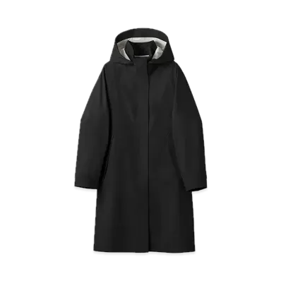 DESCENTE ALLTERRAIN Waterproof Long Shell Jacket "Black"