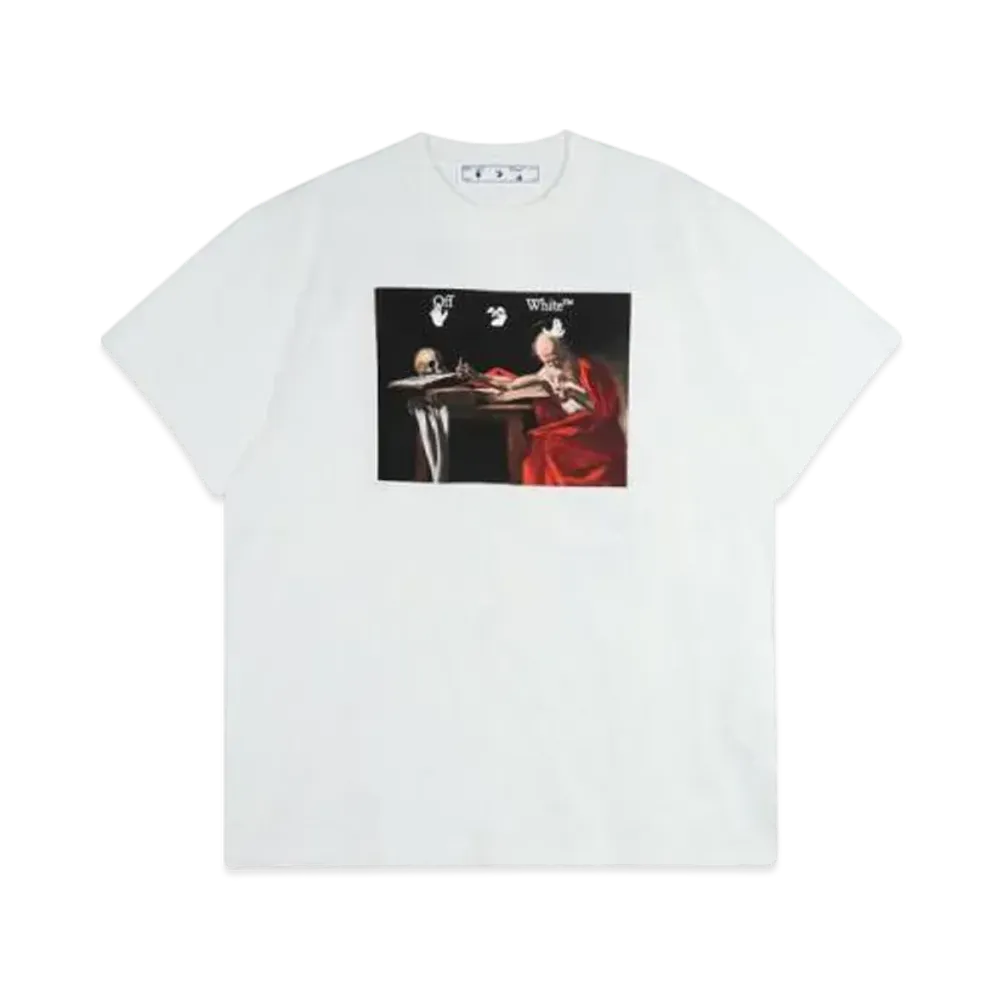 OFF-WHITE Caravaggio S/S Over Tee "White"