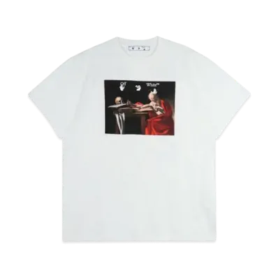 OFF-WHITE Caravaggio S/S Over Tee "White"