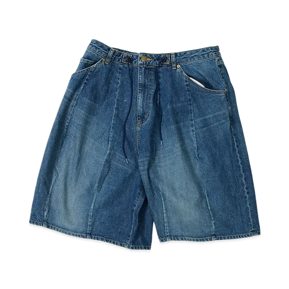 NEEDLES x Studious Exclusive H.D Denim Shorts "Blue"