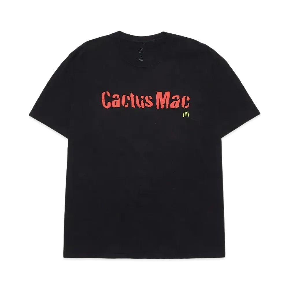 Travis Scott Cactus Jack x McDonald's Cactus Mac T-Shirt "Black"