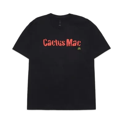 Travis Scott Cactus Jack x McDonald's Cactus Mac T-Shirt "Black"