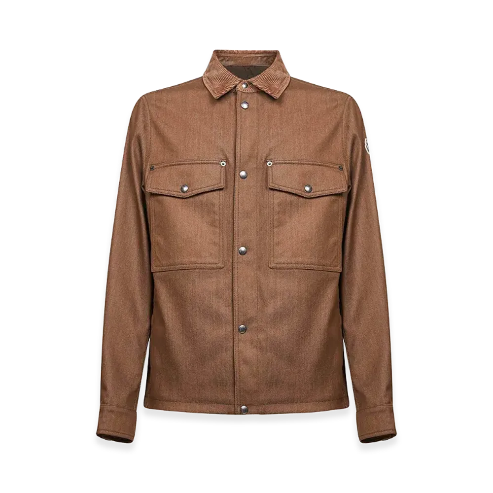 MONCLER Shirts "Marrone"