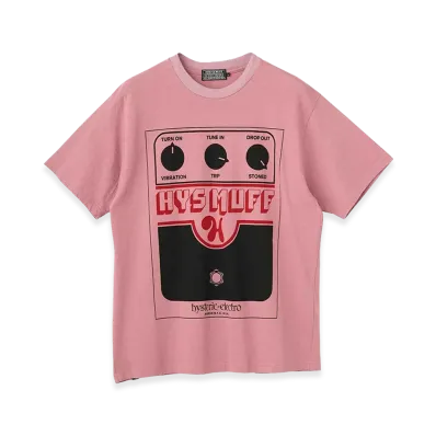 HYSTERIC GLAMOUR Hys Muff T-Shirt "Pink"