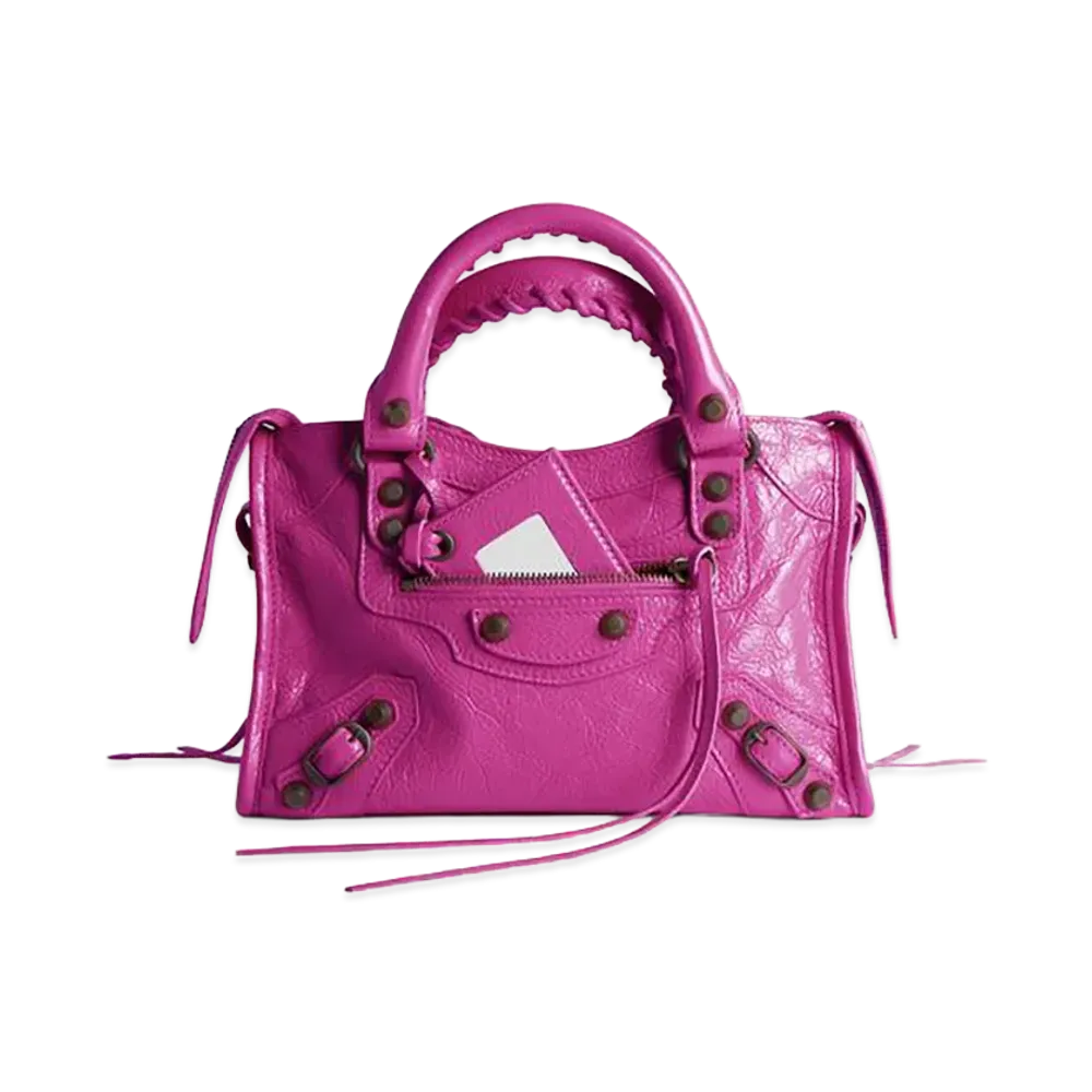 BALENCIAGA Women's Le City Bag Mini "Azalee"