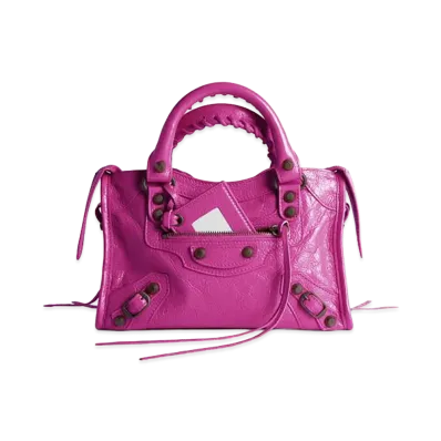 BALENCIAGA Women's Le City Bag Mini "Azalee"