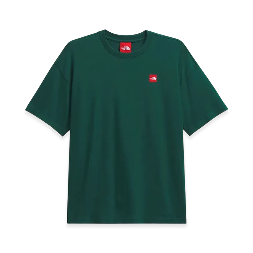 The North Face Red Box Short Sleeve Tee "Hunter Green"
