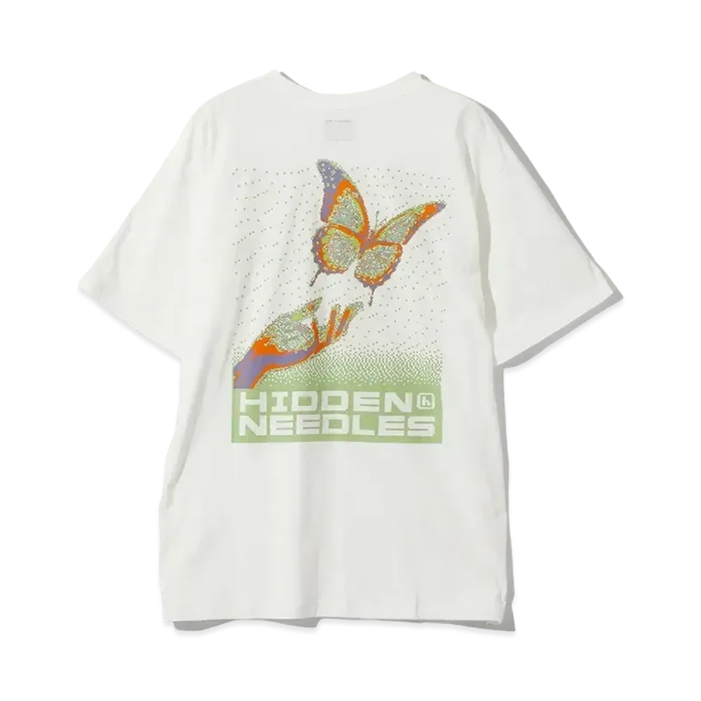 Needles x Hidden S/S Crew Neck Tee #1 "Off White"
