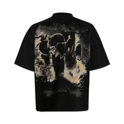 The Boy Has No Patience Blood Moon Castle S/S Tee "Black"