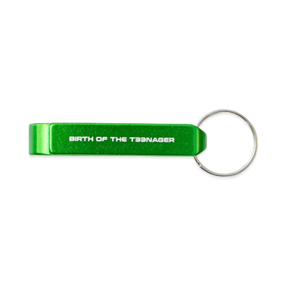 BoTT Mini Bottle Opener Keychain "Green"
