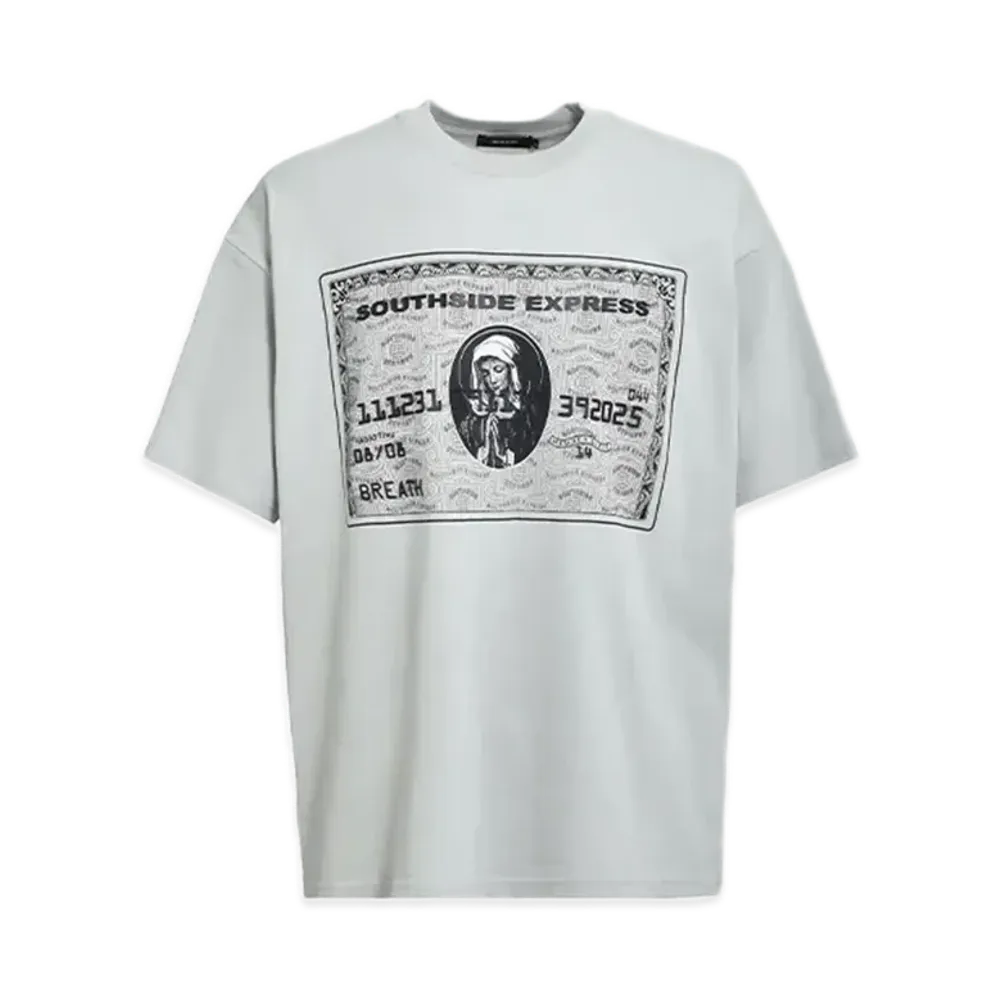 BREATH Black Card Tee "LightPink"