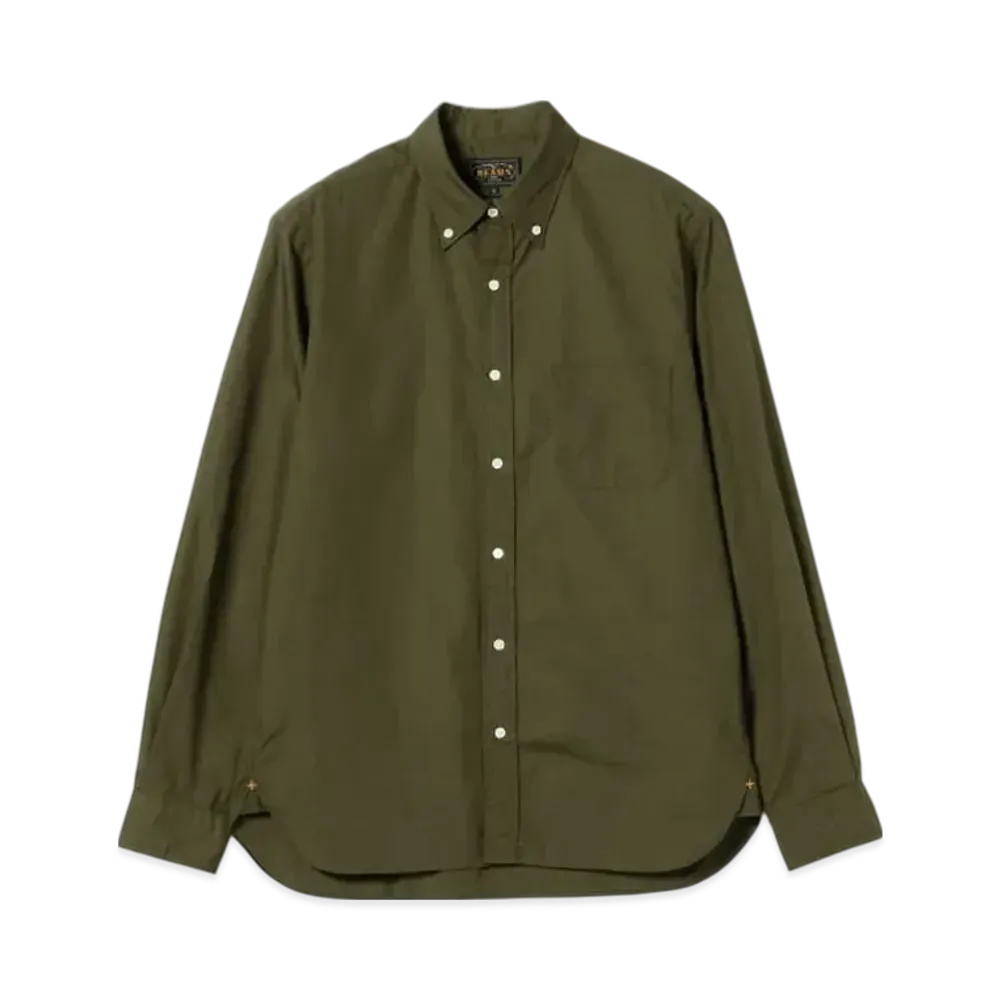 BEAMS B.D. Color Broad "Olive"