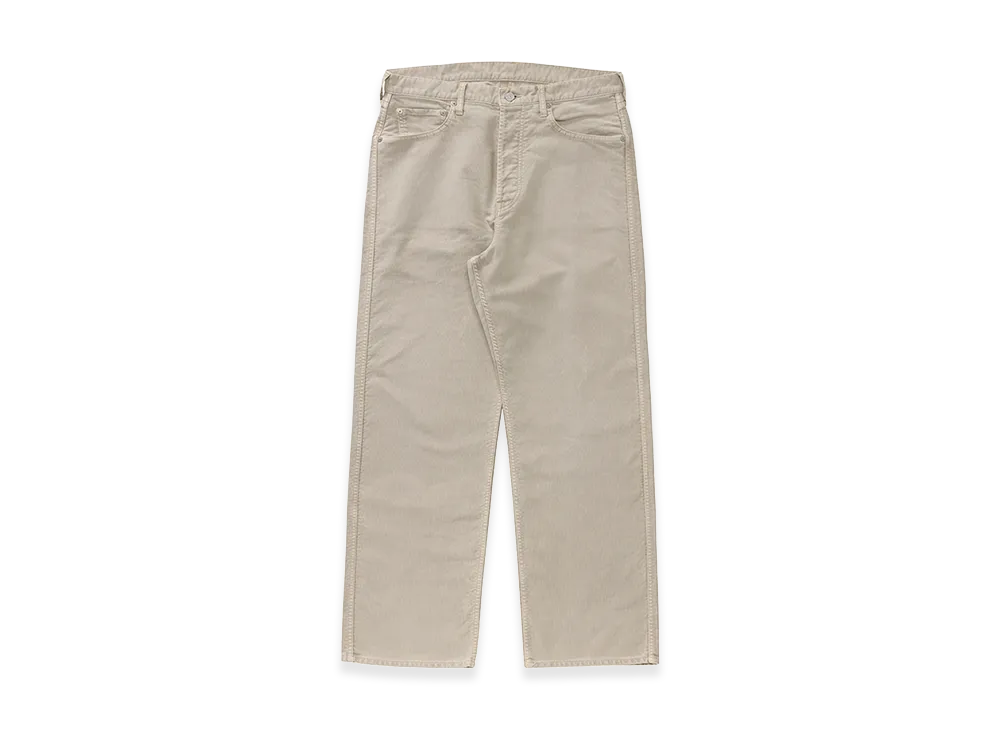 visvim Fluxus 01 Wide G.Cords "Ivory"