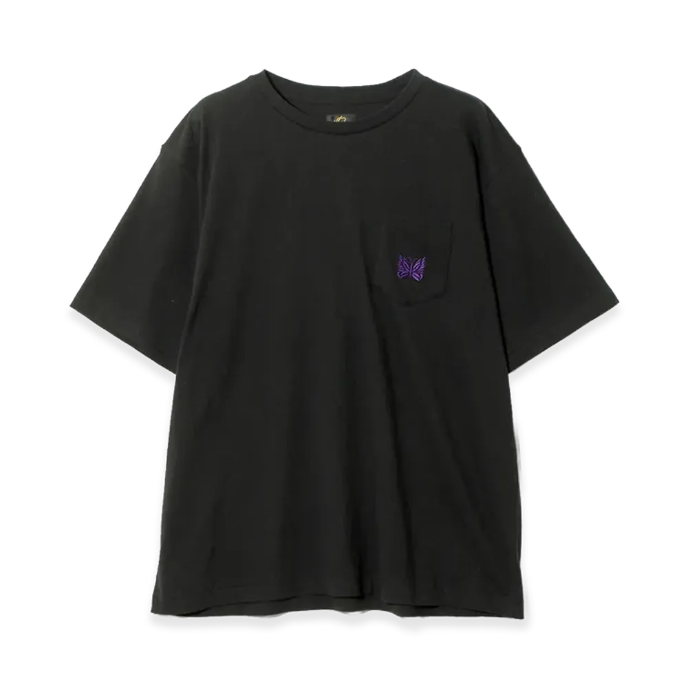 NEEDLES S/S Pocket Tee - Cotton Jersey "Black"