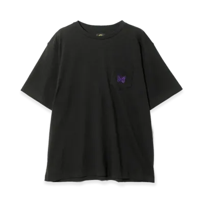 NEEDLES S/S Pocket Tee - Cotton Jersey "Black"