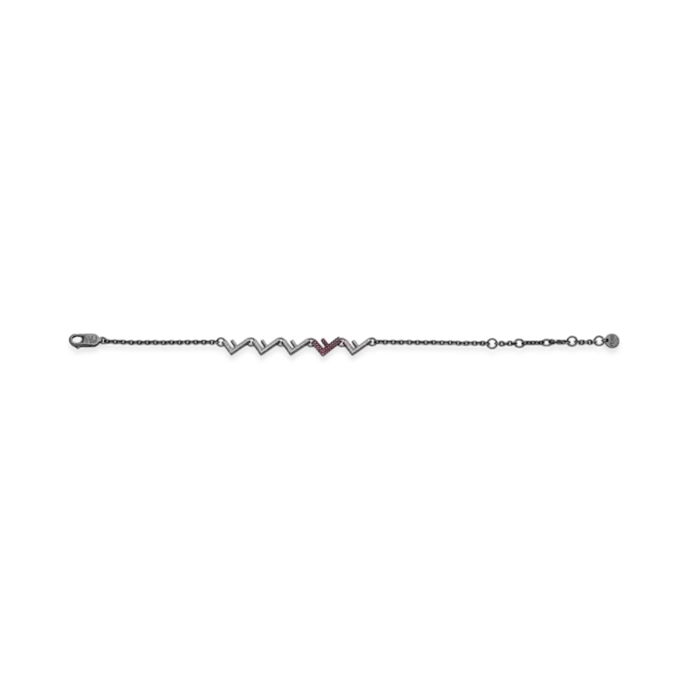FENDI Five Bracelet "Black"