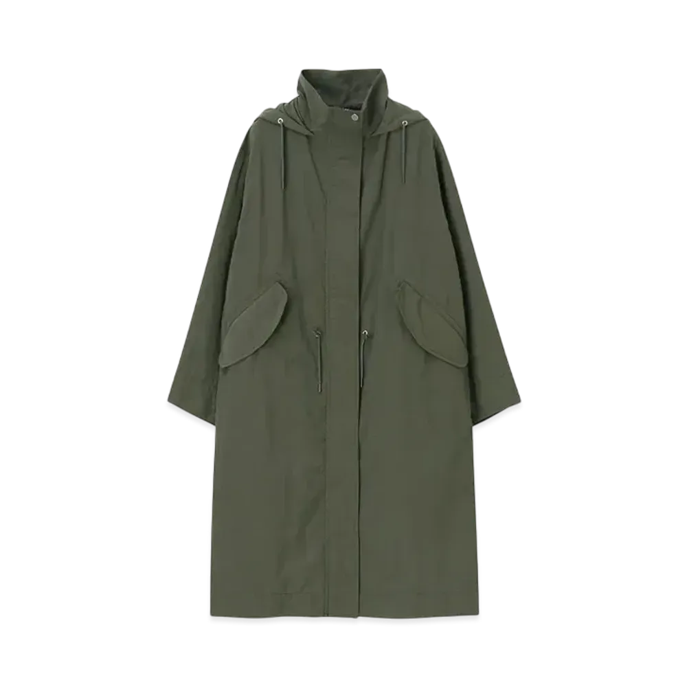 Paul Smith Women's Oversilhouette Mod Coat "Khaki"