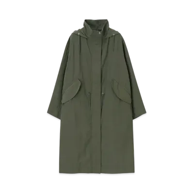 Paul Smith Women's Oversilhouette Mod Coat "Khaki"