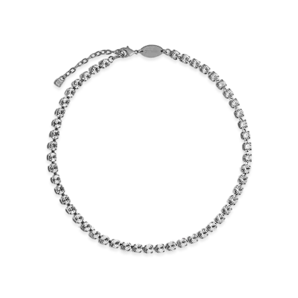 Dsquared2 D2 Classic Necklace "Palladium/Crystal"