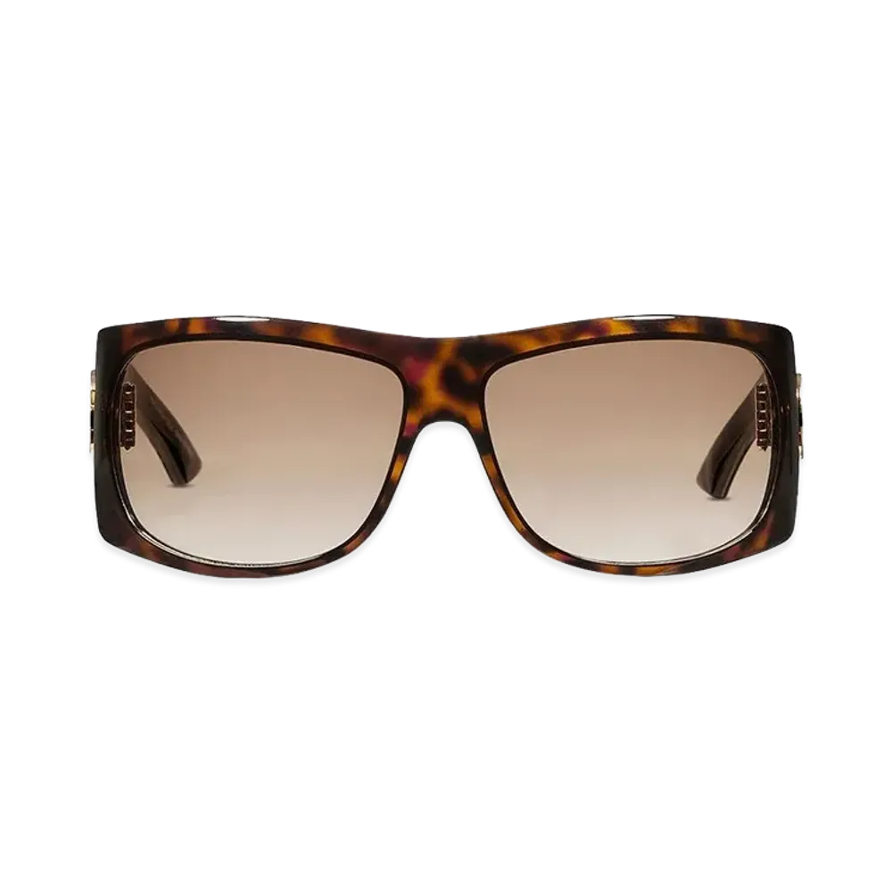 GUCCI Women's 'Doppia G' Sunglasses "Brown"