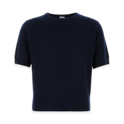 Jil Sander Wool Blend Sweater "Blue"