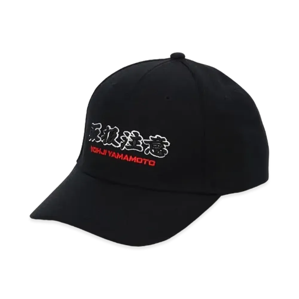 BlackEyePatch WILDSIDE YOHJI YAMAMOTO "NOIR EYE PATCH" Baseball Cap "Black"