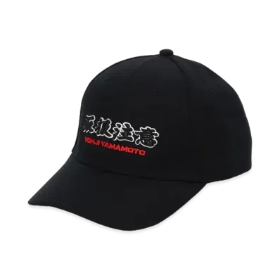 BlackEyePatch WILDSIDE YOHJI YAMAMOTO "NOIR EYE PATCH" Baseball Cap "Black"