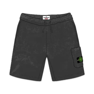 Supreme x Stone Island Sweatshort "Black"
