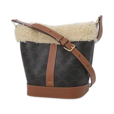 CELINE Small Bucket "Tan/Natural"