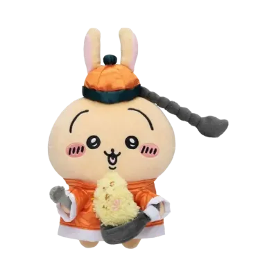 Gray Parka Service -Chikawa- Chikawa Ryoten Come (Rai Rai) Stuffed animal S (Rabbit)