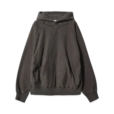 SUGARHILL PIGMENT DYE HOODIE "DARK PURPLE"