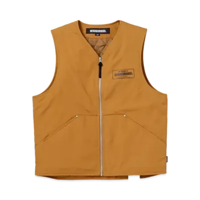 NEIGHBORHOOD Padded Work Vest "Brown"
