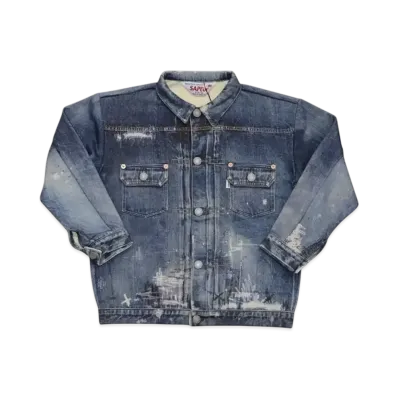 SAPEur Youth Lot.5067XX Sweat Jacket "Indigo"