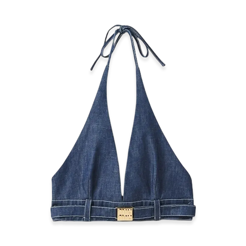 MIU MIU Women's Denim Top "Navy"
