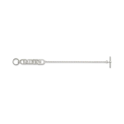 Hermes Chaine D'ancre Alea II Bracelet PM "Silver"