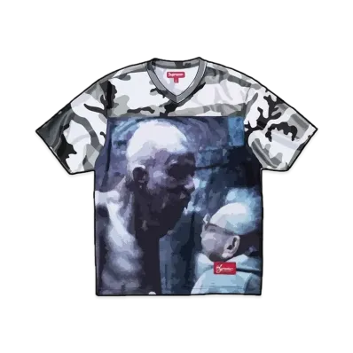 Supreme x Aphex Twin Football Jersey "Snow Camo"