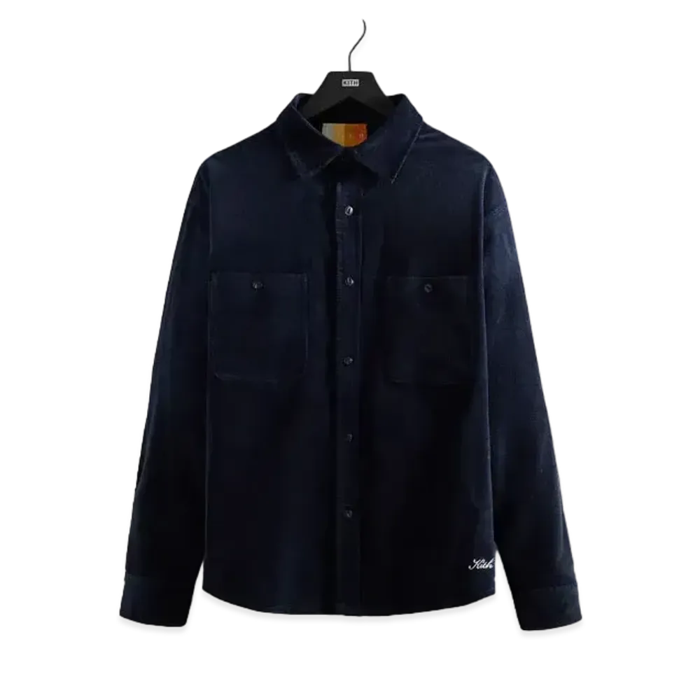 Kith Velour Tweed Apollo Shirt "Nocturnal"