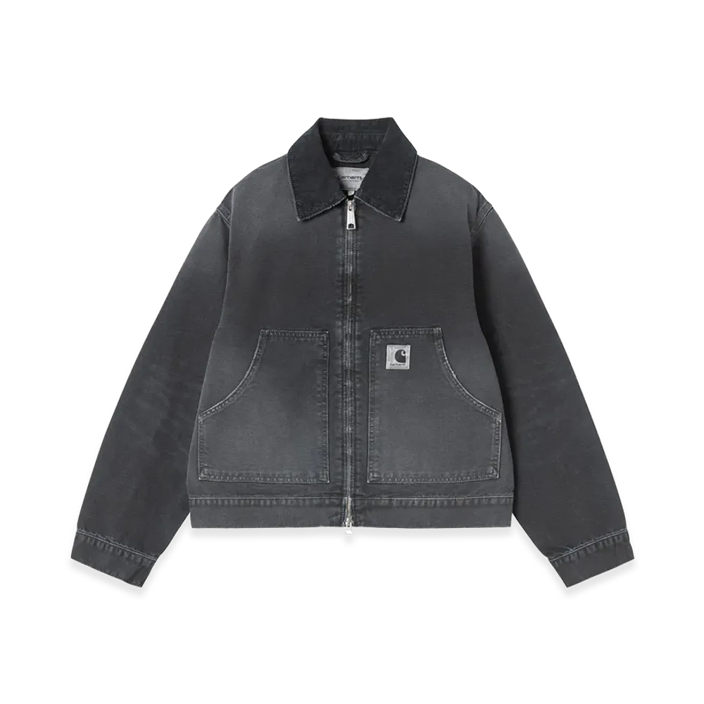 Carhartt WIP Women's OG Arcan Jacket "Black/Black/Destroy Wash"